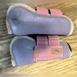 Pony open front boots